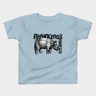 Rhinoceros-Ionescu-1 Kids T-Shirt